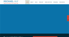 Desktop Screenshot of michaelalf.com