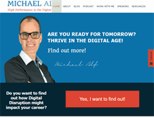 Tablet Screenshot of michaelalf.com
